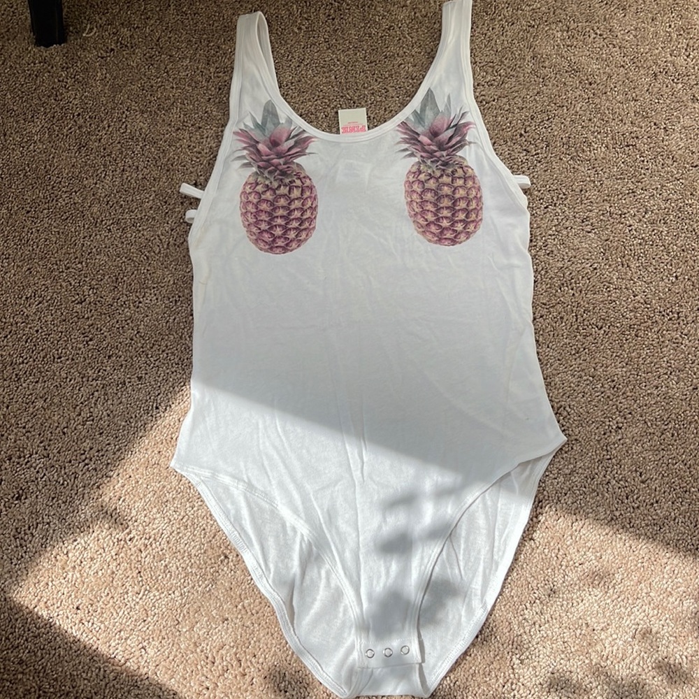 Pineapple bodysuit
